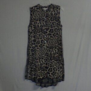 John Mark Long Sleeveless Vest Size M